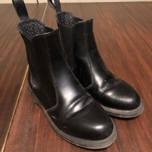 Dr Marten Black Chelsea Boots Size 7